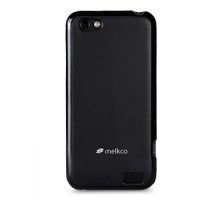 Чехол силиконовый для HTC One V / Primo / T320e Melkco Poly Jacket TPU (Black Mat)