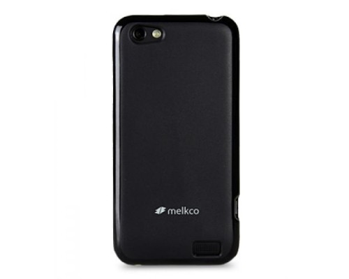 Чехол силиконовый для HTC One V / Primo / T320e Melkco Poly Jacket TPU (Black Mat)