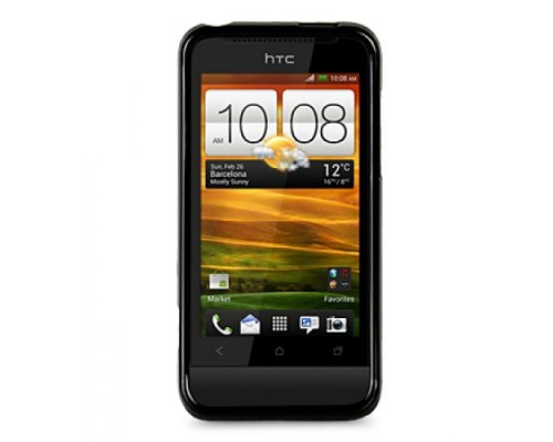 Чехол силиконовый для HTC One V / Primo / T320e Melkco Poly Jacket TPU (Black Mat)