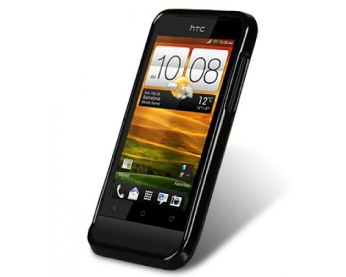 Чехол силиконовый для HTC One V / Primo / T320e Melkco Poly Jacket TPU (Black Mat)