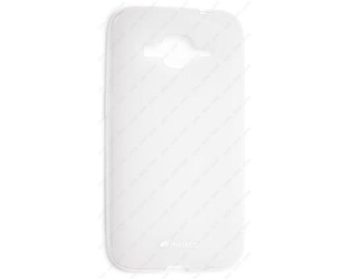 Чехол силиконовый для Samsung Galaxy Core Prime Duos G360H Melkco Poly Jacket TPU (Прозрачно-Матовый)