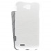 Кожаный чехол для Samsung Ativ S (i8750) Melkco Premium Leather Case - Jacka Type (White LC)