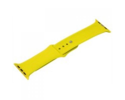 Ремешок силиконовый Ремешок S12 Yellow для IWO 2