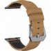Ремешок замшевый GSMIN Suede 2 для Apple Watch 42/44mm (Бежевый)