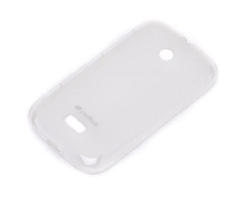 Чехол силиконовый для Nokia Lumia 510 Melkco Poly Jacket TPU (Transparent Mat)