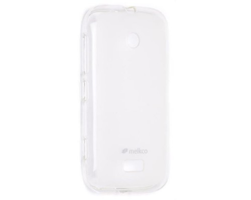 Чехол силиконовый для Nokia Lumia 510 Melkco Poly Jacket TPU (Transparent Mat)