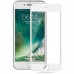 Противоударное защитное стекло для Apple iPhone 7 / 8 GSMIN 6D 0.3mm (Белая рамка)