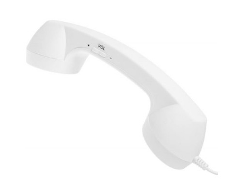 Ретро трубка для смартфона Coco Phone (Белый)