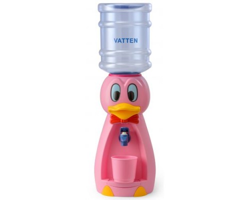 Детский кулер Vatten kids Duck Pink настольный миникулер без нагрева, без охлаждения