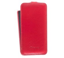 Кожаный чехол для HTC Desire 300 Melkco Premium Leather Case - Jacka Type (Red LC)