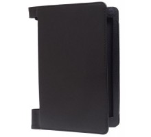 Кожаный чехол подставка для Lenovo Yoga Tablet 3 8" 850f (Черный)