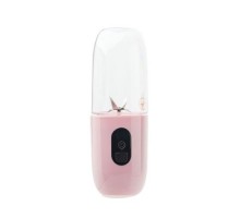 Портативный переносной USB блендер Bottle (Розовый)