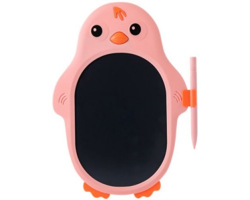 Детский графический планшет с ЖК дисплеем 8,5 дюймов для рисования пингвин (Розовый)