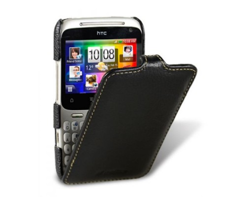 Кожаный чехол для HTC Chacha Melkco Premium Leather Case - Jacka Type (Black LC)