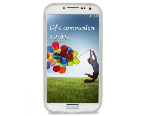 Чехол силиконовый для Samsung Galaxy S4 (i9500) Melkco Poly Jacket TPU (Transparent Mat)