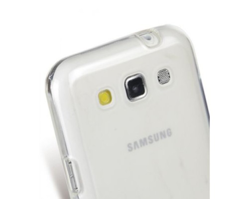 Чехол силиконовый для Samsung Galaxy Win Duos (i8552) Melkco Poly Jacket TPU (Transparent Mat)