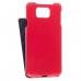 Кожаный чехол для Samsung Galaxy Alpha (G850F) Melkco Leather Case - Jacka Type (Red LC)