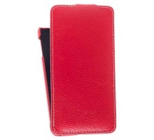 Кожаный чехол для Samsung Galaxy Alpha (G850F) Melkco Leather Case - Jacka Type (Red LC)