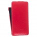 Кожаный чехол для Samsung Galaxy Alpha (G850F) Melkco Leather Case - Jacka Type (Red LC)