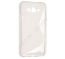 Чехол силиконовый для Samsung Galaxy J5 SM-J500H S-Line TPU (Прозрачно-Матовый)