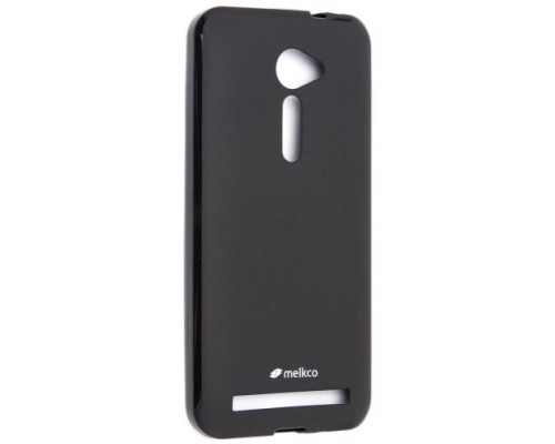 Чехол силиконовый для Asus Zenfone 2 ZE500CL Melkco Poly Jacket TPU (Black Mat)