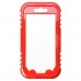 Водонепроницаемый чехол для Apple iPhone 6 Plus/6S Plus GSMIN Ribbed WaterProof Case (Красный)