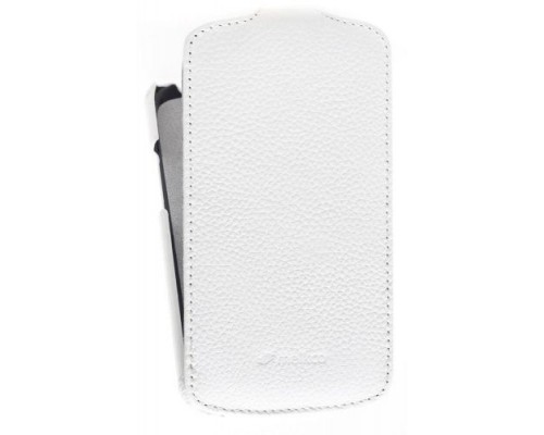 Кожаный чехол для LG Nexus 4 / E960 Melkco Leather Case - Jacka Type (White LC)