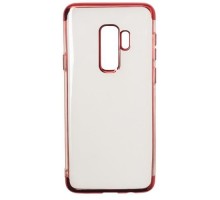 Чехол силиконовый GSMIN Series Ultima для Samsung Galaxy S9 Plus (Прозрачно-красный)