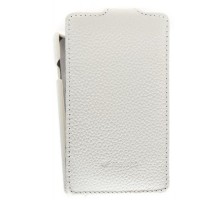 Кожаный чехол для Sony Xperia E / C1505 / E dual / C1604 / C1605 Melkco Leather Case - Jacka Type  (White LC)
