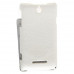 Кожаный чехол для Sony Xperia E / C1505 / E dual / C1604 / C1605 Melkco Leather Case - Jacka Type  (White LC)