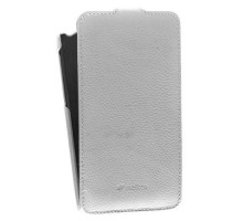 Кожаный чехол для LG G Pro Lite Dual D686 Melkco Premium Leather Case - Jacka Type (White LC)