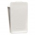 Кожаный чехол для Nokia X Dual Sim Melkco Premium Leather Case - Jacka Type (White LC)