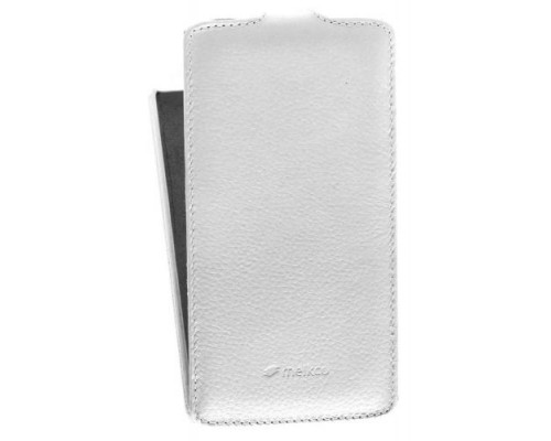 Кожаный чехол для LG G3 D855 Melkco Premium Leather Case - Jacka Type (White LC)