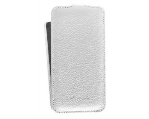 Кожаный чехол для HTC Desire 300 Melkco Premium Leather Case - Jacka Type (White LC)