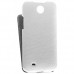 Кожаный чехол для HTC Desire 300 Melkco Premium Leather Case - Jacka Type (White LC)