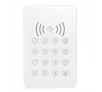 Беспроводная сенсорная кодовая панель со встроенным RFID считывателем карт стандарта EM-Marine для управления сигнализацией E-Robot M-103