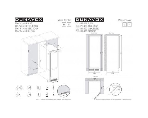 Dunavox DX-194.490SSK