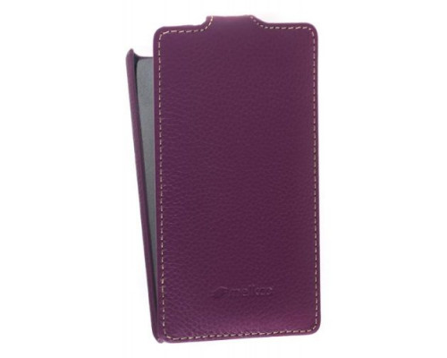 Кожаный чехол для HTC Windows Phone 8S / Rio Melkco Leather Case - Jacka Type (Purple LC)