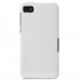 Кожаный чехол для BlackBerry Z10 Melkco Premium Leather Case - Jacka Type (White LC)