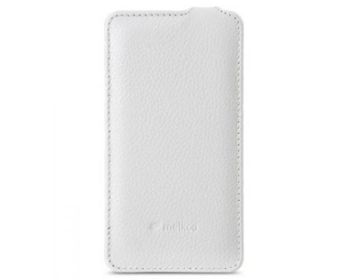 Кожаный чехол для BlackBerry Z10 Melkco Premium Leather Case - Jacka Type (White LC)