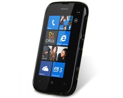 Чехол силиконовый для Nokia Lumia 510 Melkco Poly Jacket TPU (Black Mat)