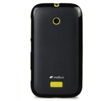 Чехол силиконовый для Nokia Lumia 510 Melkco Poly Jacket TPU (Black Mat)