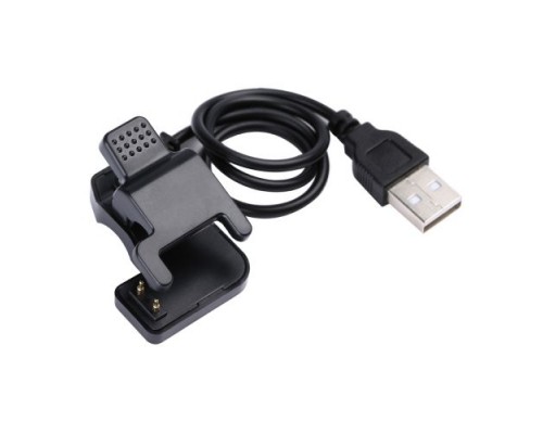 USB-кабель для зарядки фитнес браслета GSMIN WR11 (2019) (Черный)