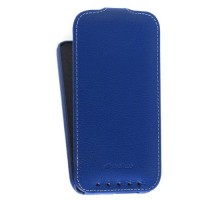 Кожаный чехол для HTC One 2 M8 Melkco Leather Case - Jacka Type (Dark Blue LC)