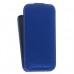 Кожаный чехол для HTC One 2 M8 Melkco Leather Case - Jacka Type (Dark Blue LC)