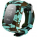 Умные детские часы с GPS Smart Baby Watch Q50 Camo Green