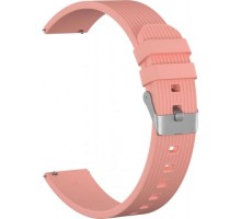 Ремешок силиконовый GSMIN Italian Collection 20 для Withings Steel HR (Розовый)