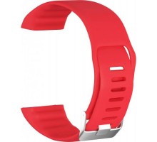 Ремешок силиконовый для фитнес браслета GSMIN E11 (2020) (Красный)