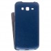 Кожаный чехол для Samsung Galaxy Grand 2 (G7102) Melkco Premium Leather Case - Jacka Type (Dark Blue LC)