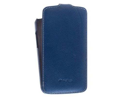 Кожаный чехол для Samsung Galaxy Grand 2 (G7102) Melkco Premium Leather Case - Jacka Type (Dark Blue LC)